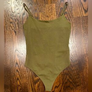 Abercrombie & Fitch Soft A&F Collection Bodysuit – Olive Green (M)